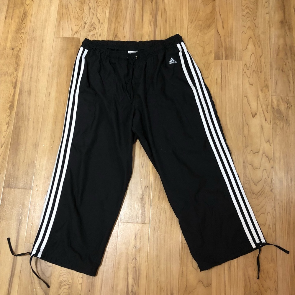Adidas Crop Pull Tie Track Pants
